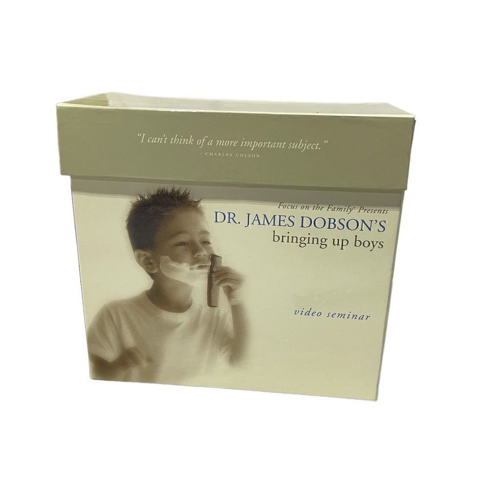 NWT Brining Up Boys by Dr.James Dobson Video Seminar VHS Set